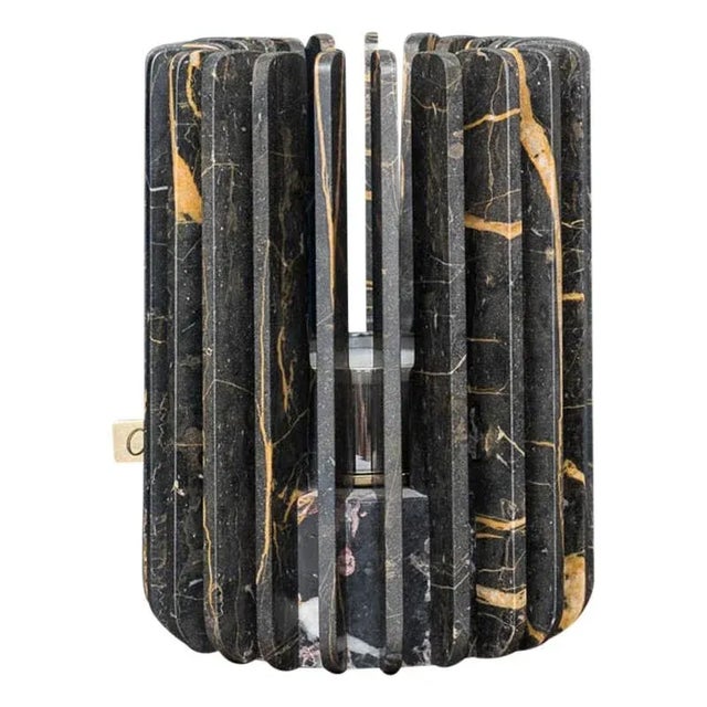 Stone Orion Candleholders by Dan Yeffet For Sale - Image 7 of 7