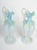 Early 20th Century Enameled Opaline Ewers, Set of 2 For Sale - Image 6 of 9