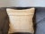 1980s Vintage Turkish Hemp Pillow, Natural Striped Beige Camel Cushion, Handwoven Anatolian Pillow With Insert, 16x16 In For Sale - Image 5 of 7