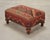 King Ranch Kilim Rug Style Upholstered Lounge Chair + Ottoman For Sale - Image 16 of 18