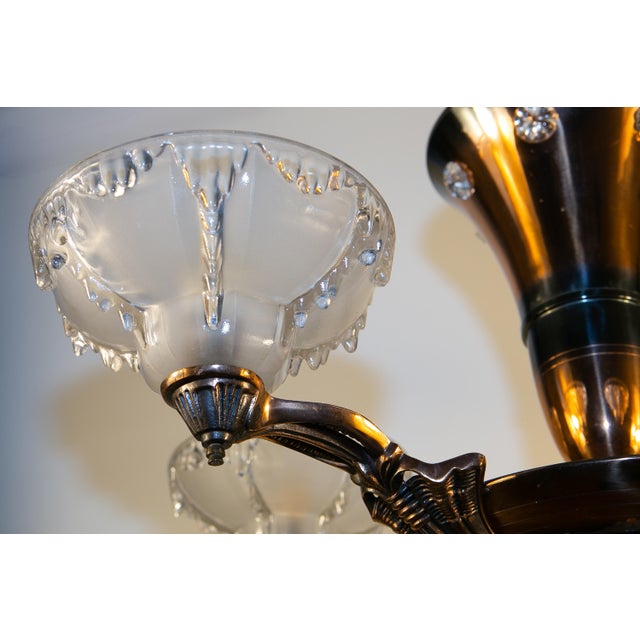 Art Deco Lamp from Ezan, France, 1930s For Sale - Image 11 of 15