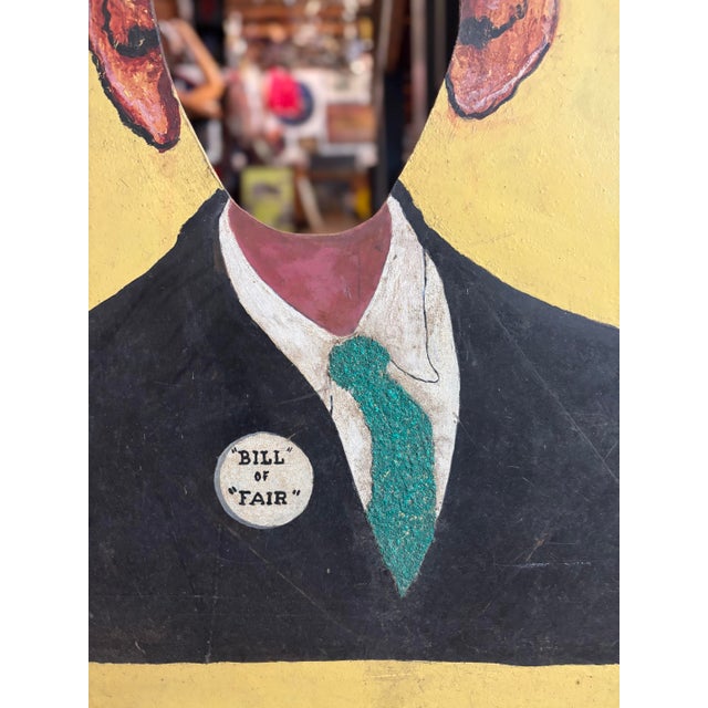 Wood Vintage Carnival Photo Op Board For Sale - Image 7 of 12