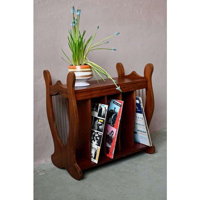 Vintage Music Stand with Lyre Legs, 1960s For Sale - Image 4 of 15