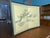 Japanese Vintage Japanese 2-Panel Tabletop Byōbu Screen, Gold Leaf & Pearl Inlay Pine — 1970s For Sale - Image 3 of 7