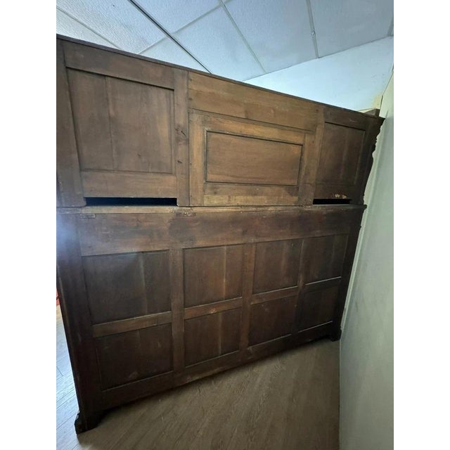 19th Century Renaissance Notarys Office in Walnut, 1880s For Sale - Image 3 of 8