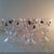 This rockin' retro set of six goblets brings an instantaneous fun factor to any soiree! Black and gold adornment rock...