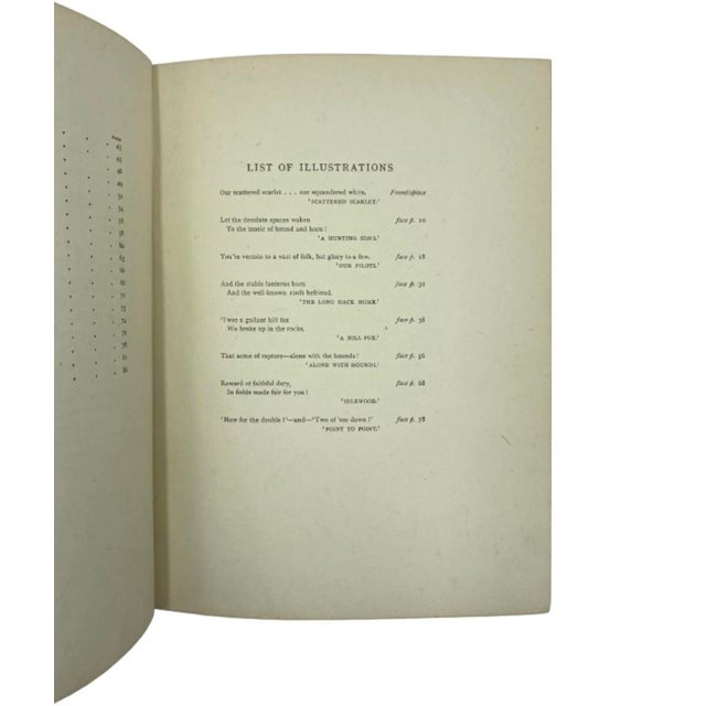 Scattered Scarlet by Will H. Ogilvie 1923 Hardcover Book Equestrian For Sale - Image 4 of 12