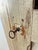 19th-Century French Provincial Painted Wire-Mesh Armoire For Sale - Image 12 of 18