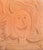 A studio pottery tile by the American artist Mark Bulwinkle (born 1946). This rectangular tile features the impressed...