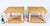 Vintage Biedermeier Birdseye Maple Coffee Tables from Harrods, 20th Century, Set of 2 For Sale - Image 15 of 17