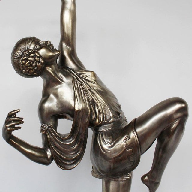 Metal Pierre Le Faguays, Diana, 1920s, Bronze For Sale - Image 7 of 12