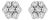 .925 Sterling Silver 1/4 Cttw Lab Grown Brilliant Round Cut Diamond Floral Cluster Stud Earrings (G-H Color, VS2-SI1 Clarity) For Sale
