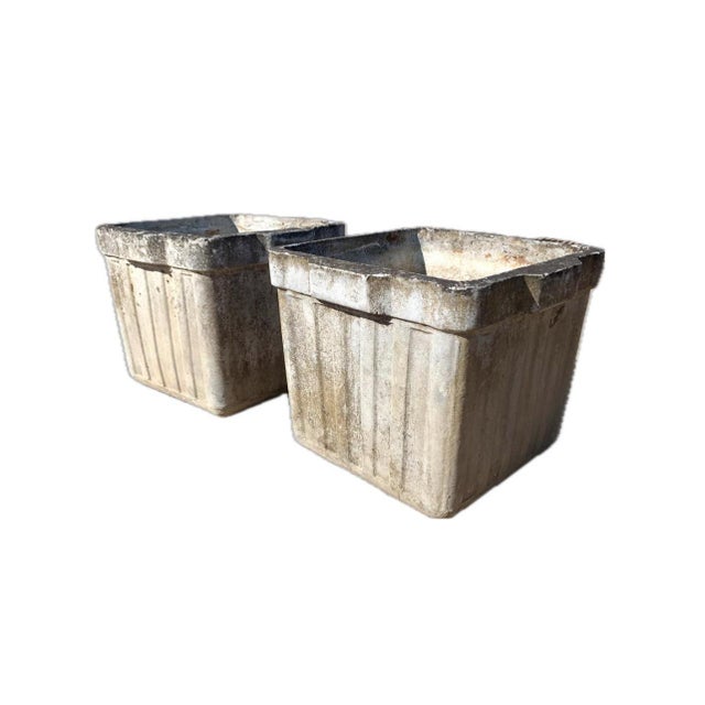 Mid Century Modern Outdoor Sized Planters photo