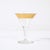 Set of 12 Mid-Century Modernist Gilt Rimmed Coupe Glasses by Dorothy Thorpe For Sale - Image 10 of 16