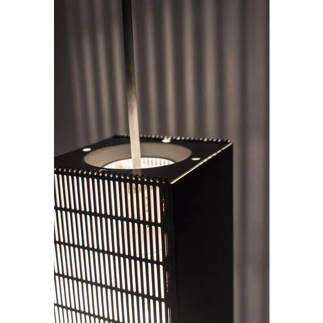 Vintage Perforated Pendant Lamp For Sale - Image 5 of 8