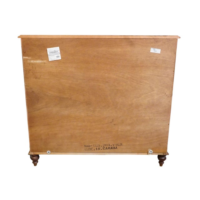 Durham Furniture Saville Row Collection Solid Cherry Early American 52" Master Chest 980-169 For Sale - Image 11 of 14