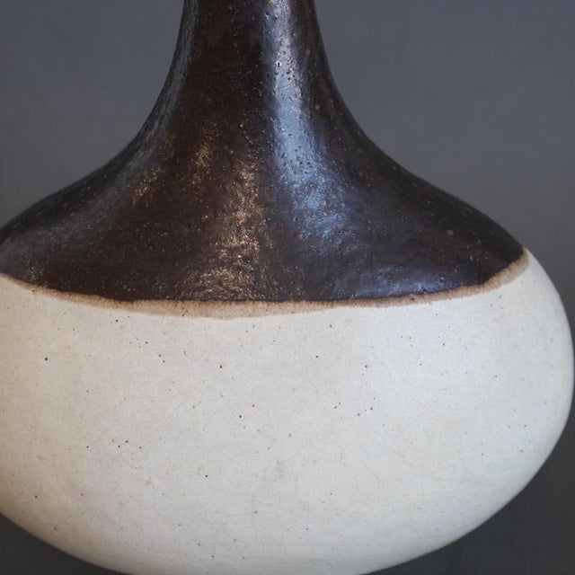 Vintage Italian Ceramic Amphora by Bruno Gambone, 1980s For Sale - Image 15 of 18