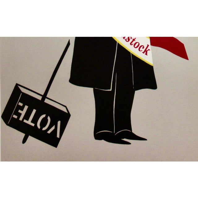 Artist: Robert Indiana (American, born 1928) Title: "Anthony Comstock" Year: 1977 Medium: Original color lithograph...