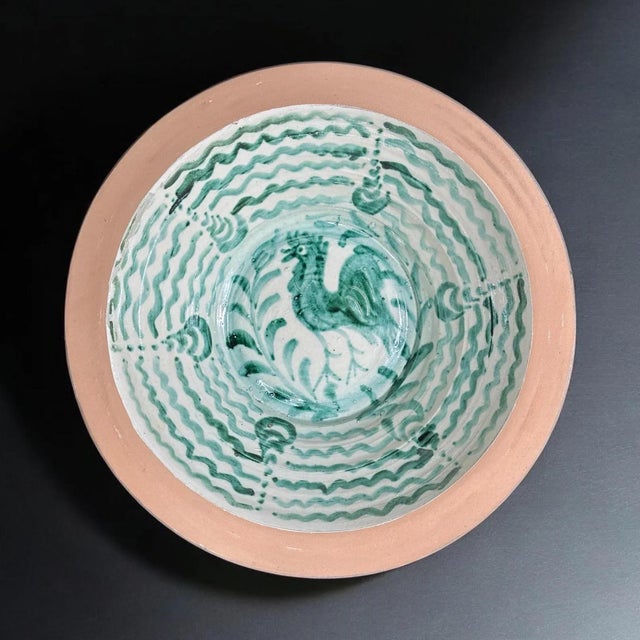 Spanish Fajalauza Ceramic Lebrillo Bowl For Sale - Image 6 of 6