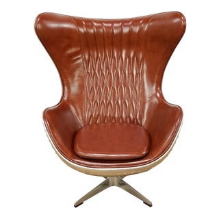 Restoration Hardware Aviator Egg Chair For Sale