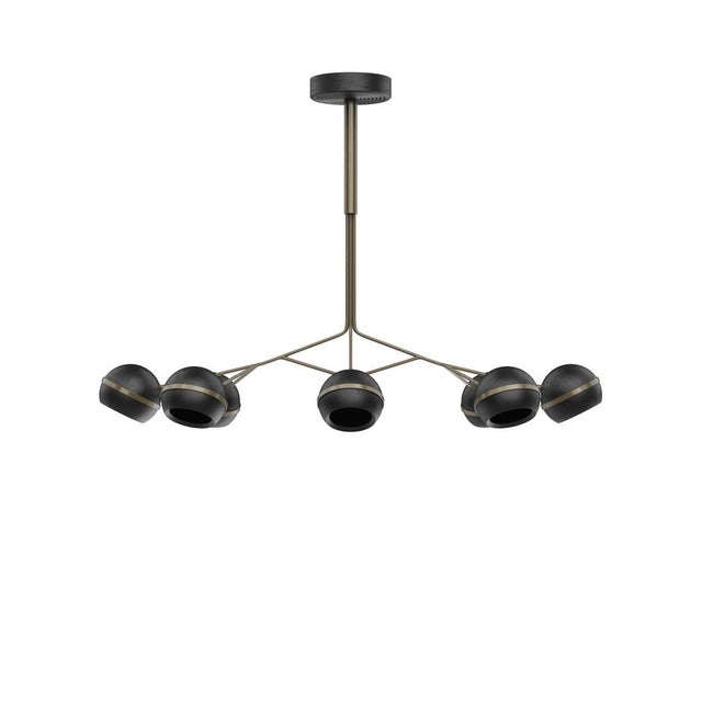 Fleming Suspension Lamp by Wood Tailors Club For Sale - Image 15 of 15