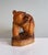 1950s Vintage Rustic Artisan Wooden Hand-Carved Brown Bear Figurine by Henning Engelsen, Norway, 1950s For Sale - Image 5 of 11