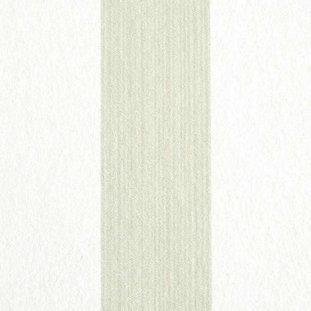 Transitional Sample - Schumacher Edwin Stripe Medium Wallpaper in Naturelle For Sale - Image 3 of 4