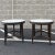 Vintage Rattan and White Laminate Round Side Tables - a Pair For Sale - Image 13 of 13