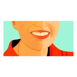 Alex Katz, Big Smile, 2021, Framed For Sale