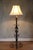 This exquisite mid-century floor lamp is a stunning example of craftsmanship from France, produced in the 1940s. Crafted...