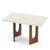 Wood Harvey Probber Mid Century Walnut and Stone Side Table For Sale - Image 7 of 7