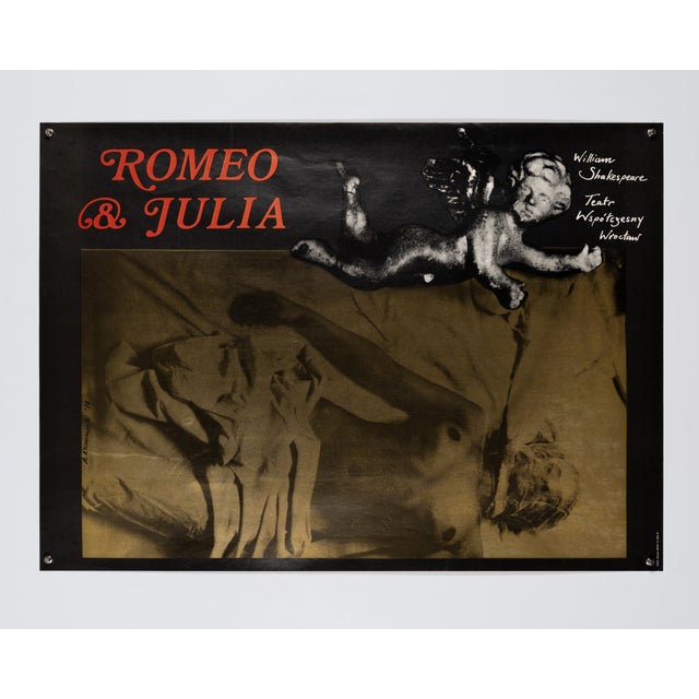 Romeo & Julia Theater Poster from A. Klimowski, 1979 For Sale - Image 3 of 9