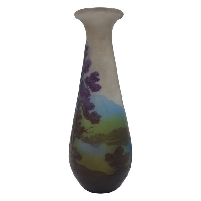 Description Maker: Émile Gallé (Nancy, France)Period: Art Nouveau – Lifetime Production (Circa 1890–1904)Material: Multi-...