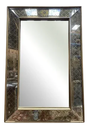Venetian Gold Glass Mirror