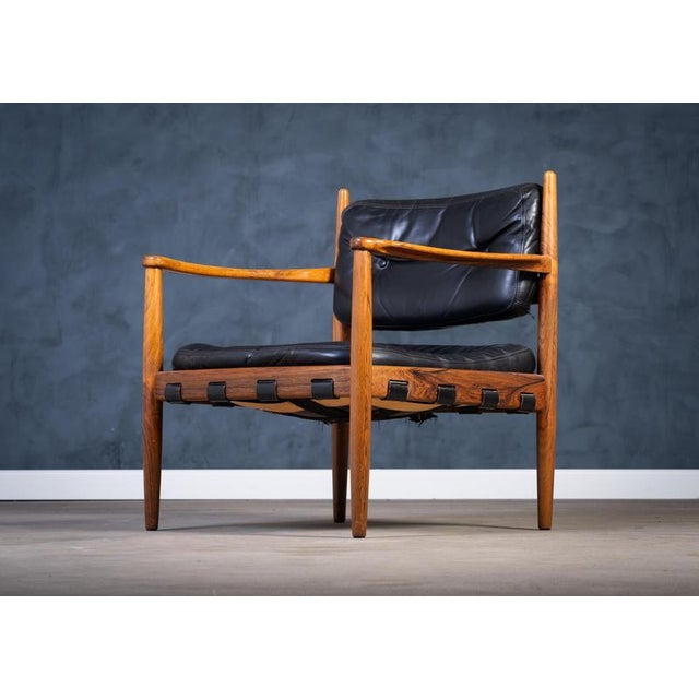 Cadett Easy Chair attributed to Eric Merthen, Sweden, 1960s For Sale - Image 3 of 9