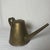 Metal Mid 20th Century Brass Conical Watering Can With Long Spout & Floral Relief - Made in India For Sale - Image 7 of 12
