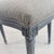Gray French Louis XVI Dining Chairs – Set of 6 For Sale - Image 8 of 11