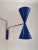 Blue Pantone Bat Light with 2 Arms by Juanma Lizana For Sale - Image 9 of 11