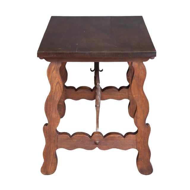 Spanish Baroque Console or Fratino Table From the 19th Century For Sale In Austin - Image 6 of 9