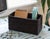 Wood Artifacts Rattan Petite Basket in Tudor Black - 10" For Sale - Image 7 of 11