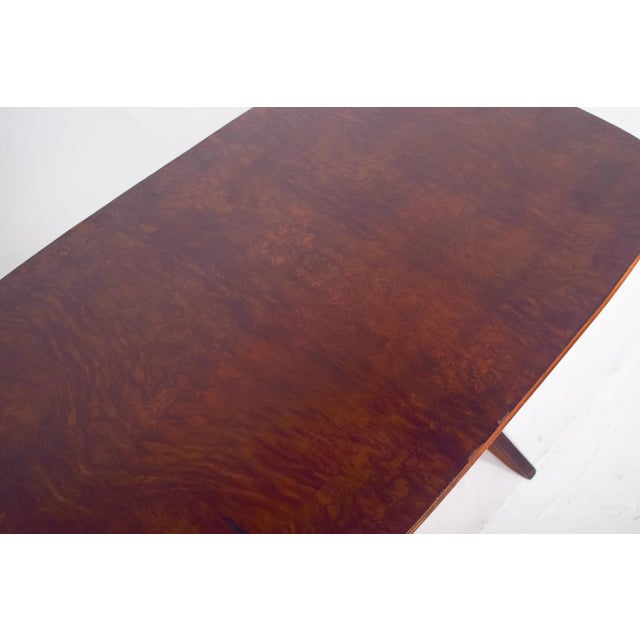 Rectangular Coffee Table with V-Shaped Legs, 1950s For Sale - Image 8 of 9
