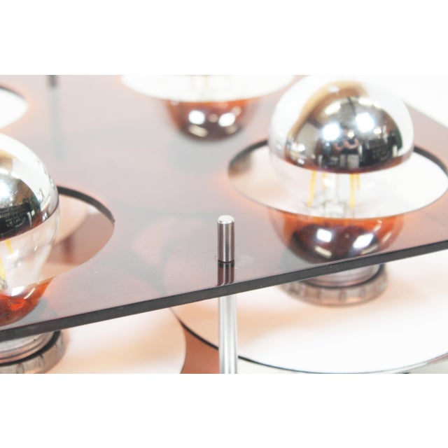 1970s Acrylic Wall Lamp by Jocelyne Trocmé for Galerie Oxar Model Disco, 1970s For Sale - Image 5 of 8