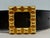 Hermes Medor Black Leather Belt with Gold Tone Buckle Leather strap measures 44.50" in length and 1.25" width Buckle...