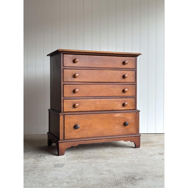 Traditional Vintage Chest of Drawers With Hidden Cedar Chest, C. 1940s For Sale - Image 3 of 14