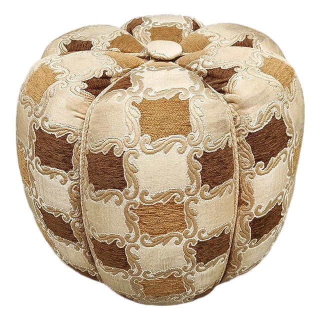 Vintage Tulip Ottoman by Jindrich Halabala, 1930s For Sale