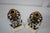 Hollywood Regency 1950s Hollywood Regency Bronze and Crystal Candelabra Pair on Marble Base. For Sale - Image 3 of 8