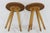 Yellow Side Tables by Jan Kalous for Uluv, Former Czechoslovakia, 1970s, Set of 2 For Sale - Image 8 of 9