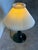 Glass 1960s Mid-Century Modern Green Glass Table Lamp With Le Klint Shade Danish For Sale - Image 7 of 9