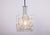 1 of 5 petite murano pendant lights designed by doria, 1970s very good condition. Cleaned, well-wired. Each pendant...