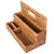Artifacts Rattan Standing Stationary Sorter in Honey Brown For Sale - Image 9 of 11